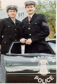 Spinksy & Chris as cops